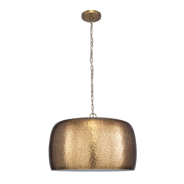Uttermost Lemont Antique Brass 1 Light Pendant
