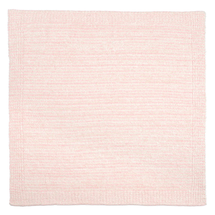 Kashwere Baby Ultra Plush Blossom, Crème and Wheat Striped Heathered Baby Blanket