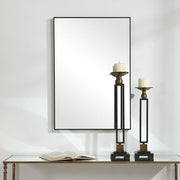 Casa Bella Living Thin Black Plain Mirror