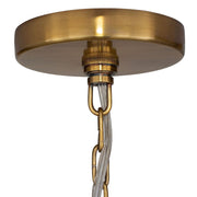 Uttermost Lemont Antique Brass 1 Light Pendant