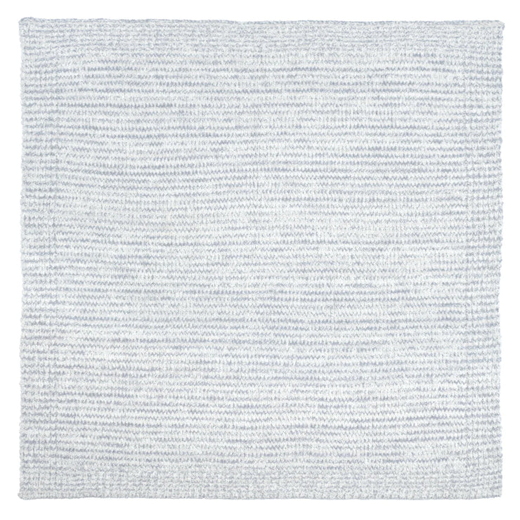 Kashwere Baby Ultra Plush Maliblu, Crème and Wheat Striped Heathered Baby Blanket