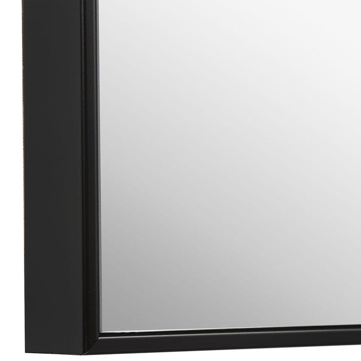 Casa Bella Living Thin Black Plain Mirror