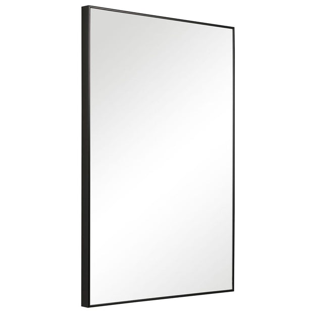 Casa Bella Living Thin Black Plain Mirror