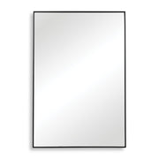 Casa Bella Living Thin Black Plain Mirror