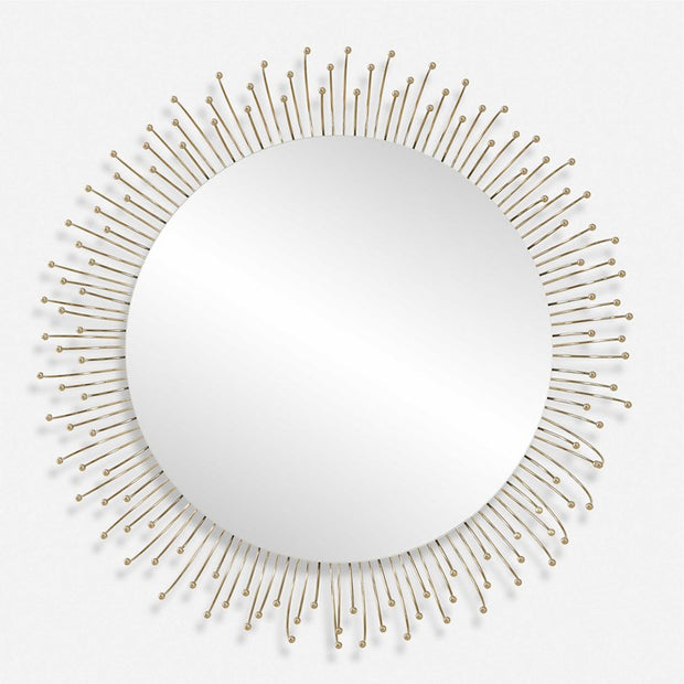 Uttermost Aga Gold Round Mirror