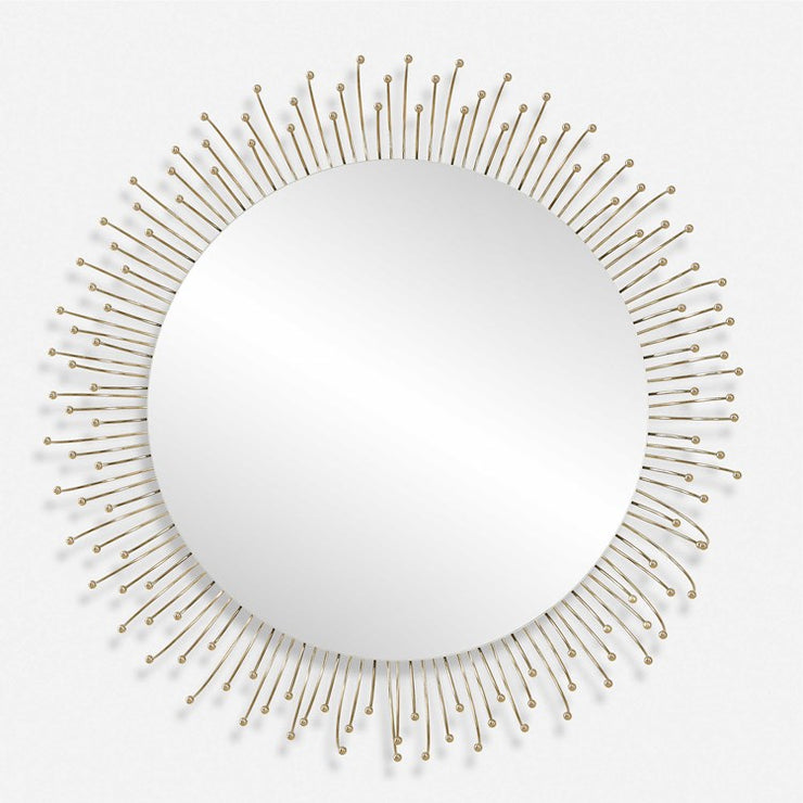 Uttermost Aga Gold Round Mirror