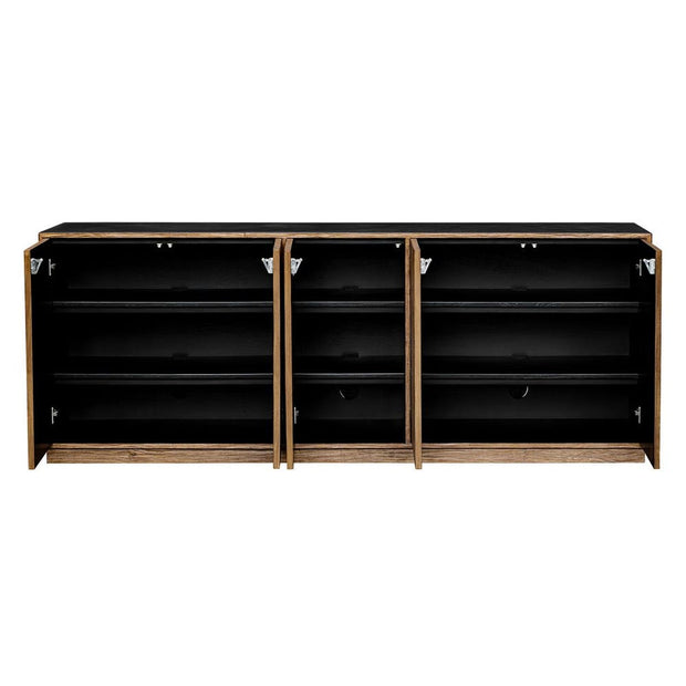 Uttermost Kelvin Mahogany 5 Door Cabinet