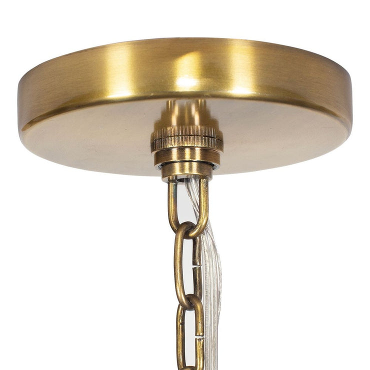 Uttermost Tauranga Rich Natural Woven Pendant 5 light