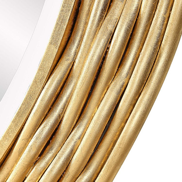 Uttermost Celeste Gold Iron Round Mirror