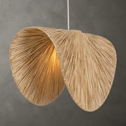 Uttermost Bend Natural Tone 1 Light Pendant