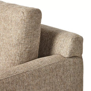 Four Hands Hampton Swivel Chair ~ Delta Sand Upholstered Performance Fabric