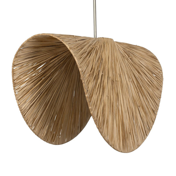 Uttermost Bend Natural Tone 1 Light Pendant