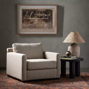 Four Hands Hampton Chair ~ Delta Sand Upholstered Performance Fabric