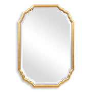 Casa Bella Living Lightly Antique Metallic Gold Leaf Vanity Mirror