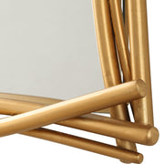 Uttermost Curved Branches Antique Gold Leaf Iron Mirror