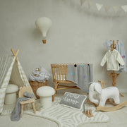 Kashwere Baby Ultra Soft Polka Dot Baby Blanket & Bear Cap Available In Linen, Neutral, Pink & Stone