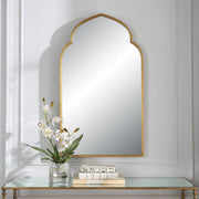 Casa Bella Living Moroccan Style Antique Gold Leaf Mirror