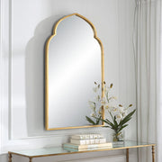 Casa Bella Living Moroccan Style Antique Gold Leaf Mirror