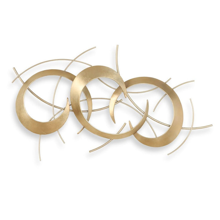 Uttermost Motivate Antique Gold Metal Wall Decor