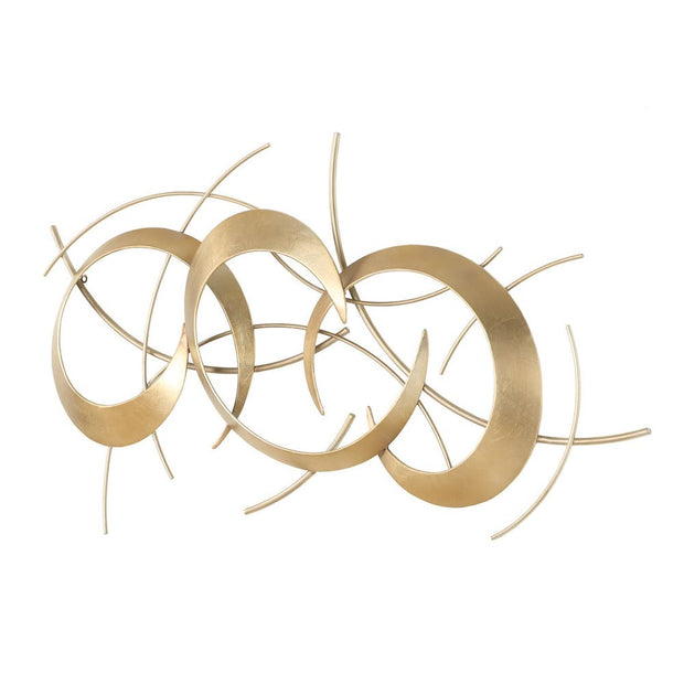 Uttermost Motivate Antique Gold Metal Wall Decor