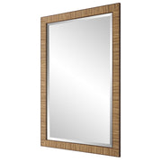 Casa Bella Living Coastal Natural Rattan Framed Mirror