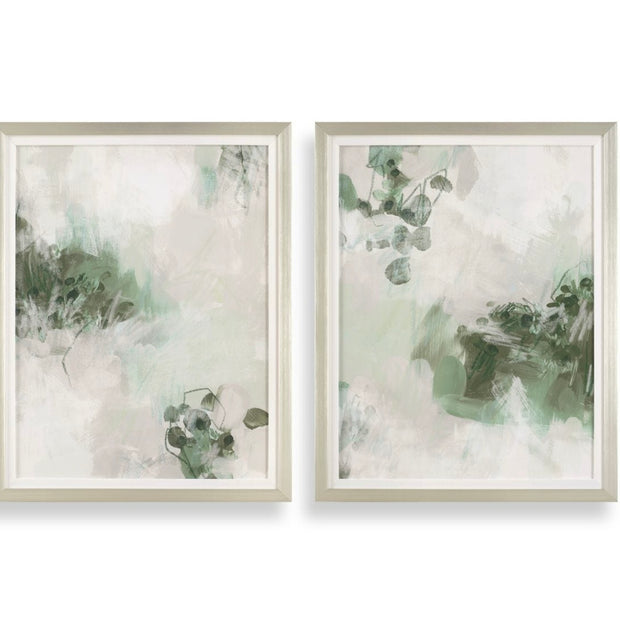 Uttermost Custom Lilypond Dream Framed Prints ~ Set Of 2