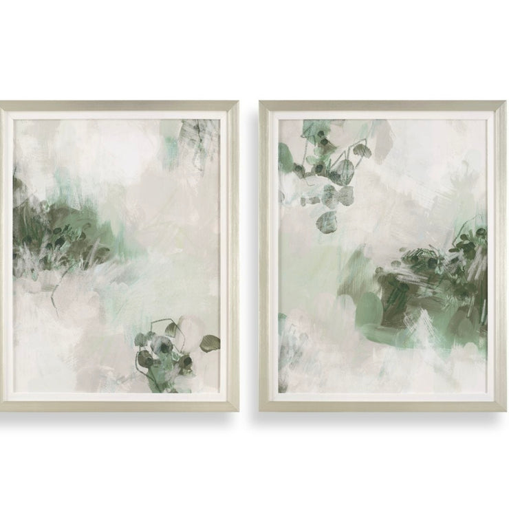 Uttermost Custom Lilypond Dream Framed Prints ~ Set Of 2