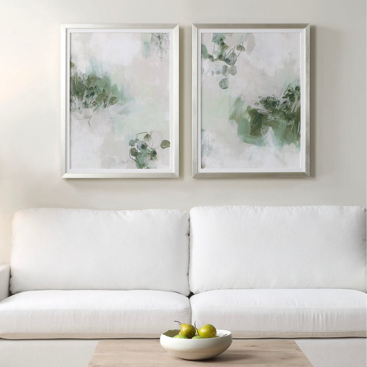 Uttermost Custom Lilypond Dream Framed Prints ~ Set Of 2