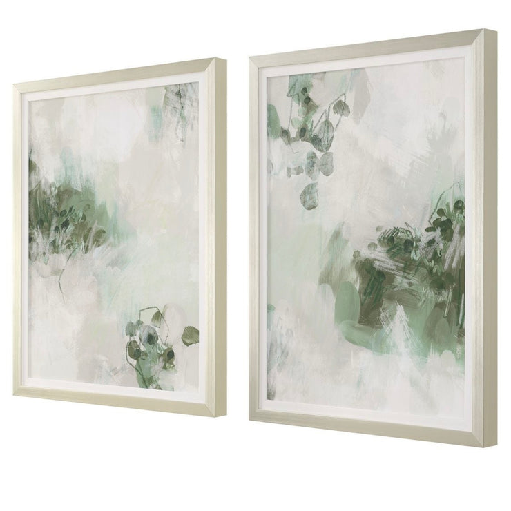 Uttermost Custom Lilypond Dream Framed Prints ~ Set Of 2