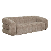 Uttermost Modella Modern Chenille Channeled Sofa