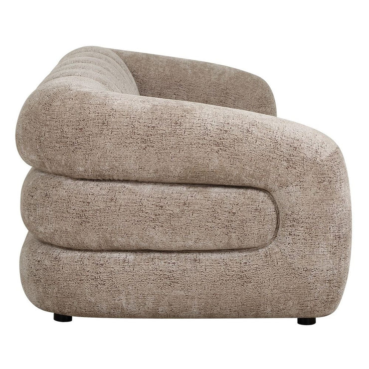 Uttermost Modella Modern Chenille Channeled Sofa