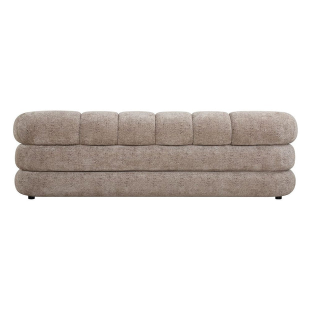 Uttermost Modella Modern Chenille Channeled Sofa