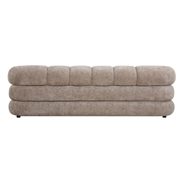 Uttermost Modella Modern Chenille Channeled Sofa