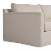Four Hands Hampton 2 Piece Right Chaise Sectional ~ Evere Creme Upholstered Performance Fabric