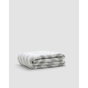 Sunday Citizen Tulum Cloud Gray and Off White Throw