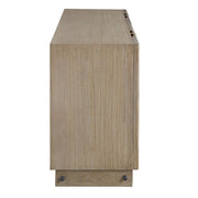 Uttermost Kellem Natural Wood Finish 4 Door Fluted Cabinet