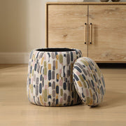 Uttermost Arem Blush, Mustard, Olive and Slate Storage Ottoman