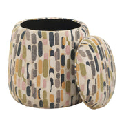 Uttermost Arem Blush, Mustard, Olive and Slate Storage Ottoman