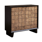 Uttermost Muestra Mindi Wood And Sleek Black Finish 2 Dood Cabinet