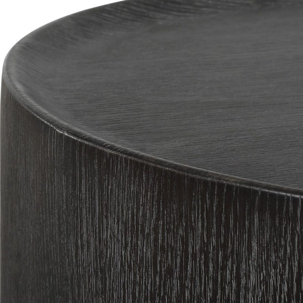 Uttermost Isbell Black Stained Oak Modern Coffee Table