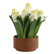 Uttermost Sincerity Potted Hyacinth in Terracotta Planter