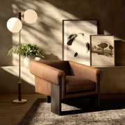 Four Hands Cairo Chair ~ Palermo Cognac Top Grain Leather