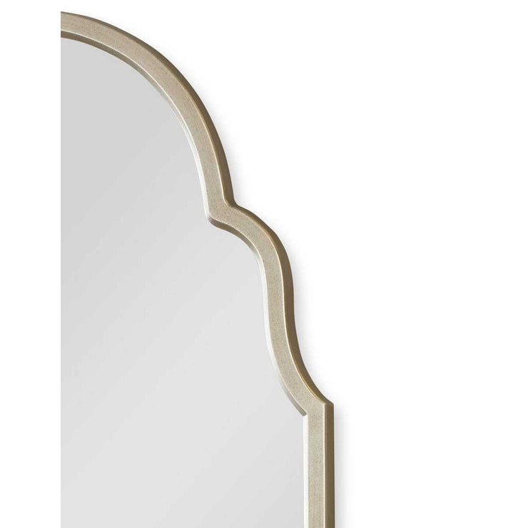 Casa Bella Living Warm Silver Arched Top Mirror