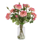 Uttermost Adoration A Symbol Of Love Rose Bouquet In Glass Jar