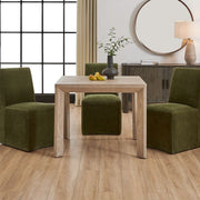 Uttermost Noval Parquet White Oak Game Table