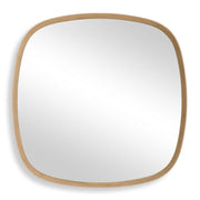 Uttermost Novell Natural Finish Pinewood Framed Round Mirror