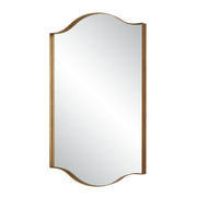 Casa Bella Living Warm Brushed Gold Gracefully Arched Mirror