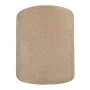 Uttermost Harbor Flax Velvet Barrel Back Dining Chair with Rolling Casters