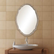 Casa Bella Living Metallic Gold With Light Antiquing Mirror