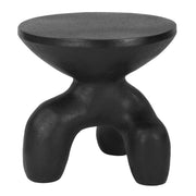 Uttermost Veta Black Modern Organic Accent Table ~ For Use Indoors and Outdoors